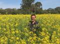 Glenn Dyason, Senior Agronomist with Delta Agribusiness at Coolamon in southern New South Wales, expects Tenet herbicide will continue to play a key role for weed control in canola following its post-emergent registration. Picture supplied
