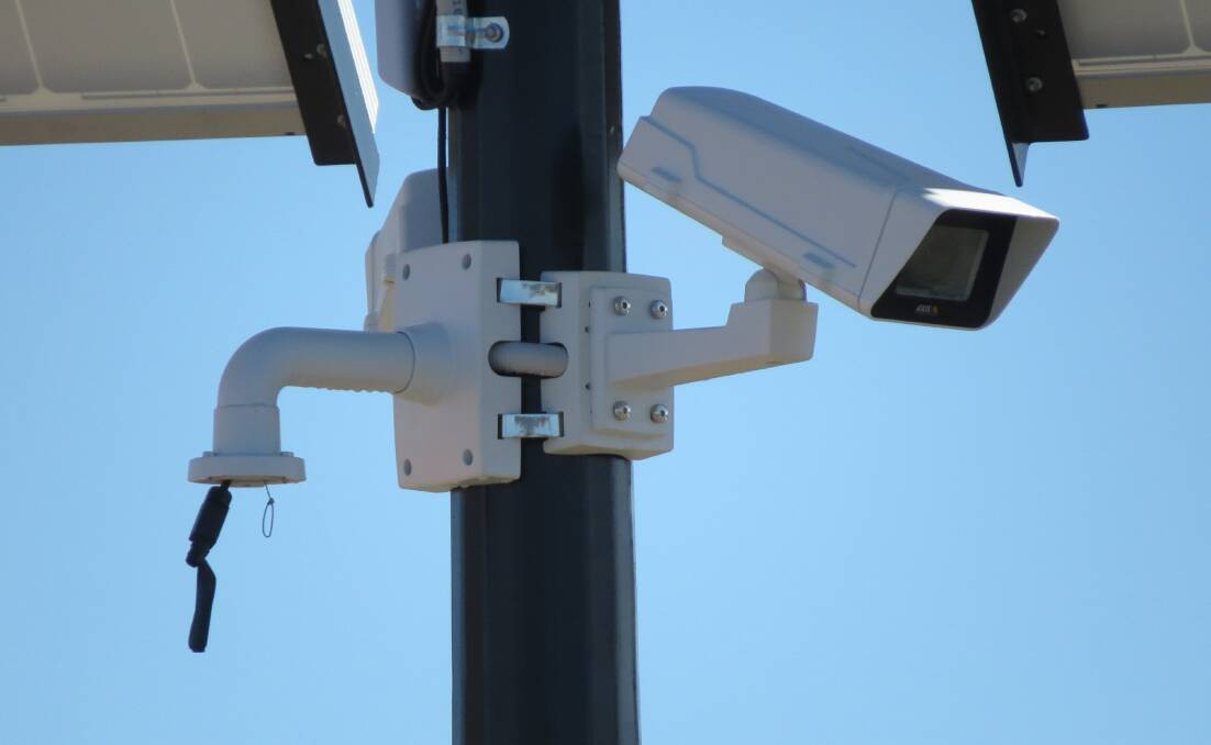 CCTV: Existing equipment in Fitzgerald Street, Northam. The Shire has secured funding through the State CCTV Strategy Infrastructure Fund to install new CCTV equipment.