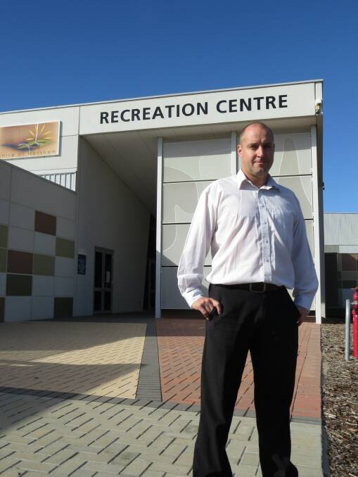 Welcome: Milton Brooks is the new recreation services manager for the Shire of Northam.