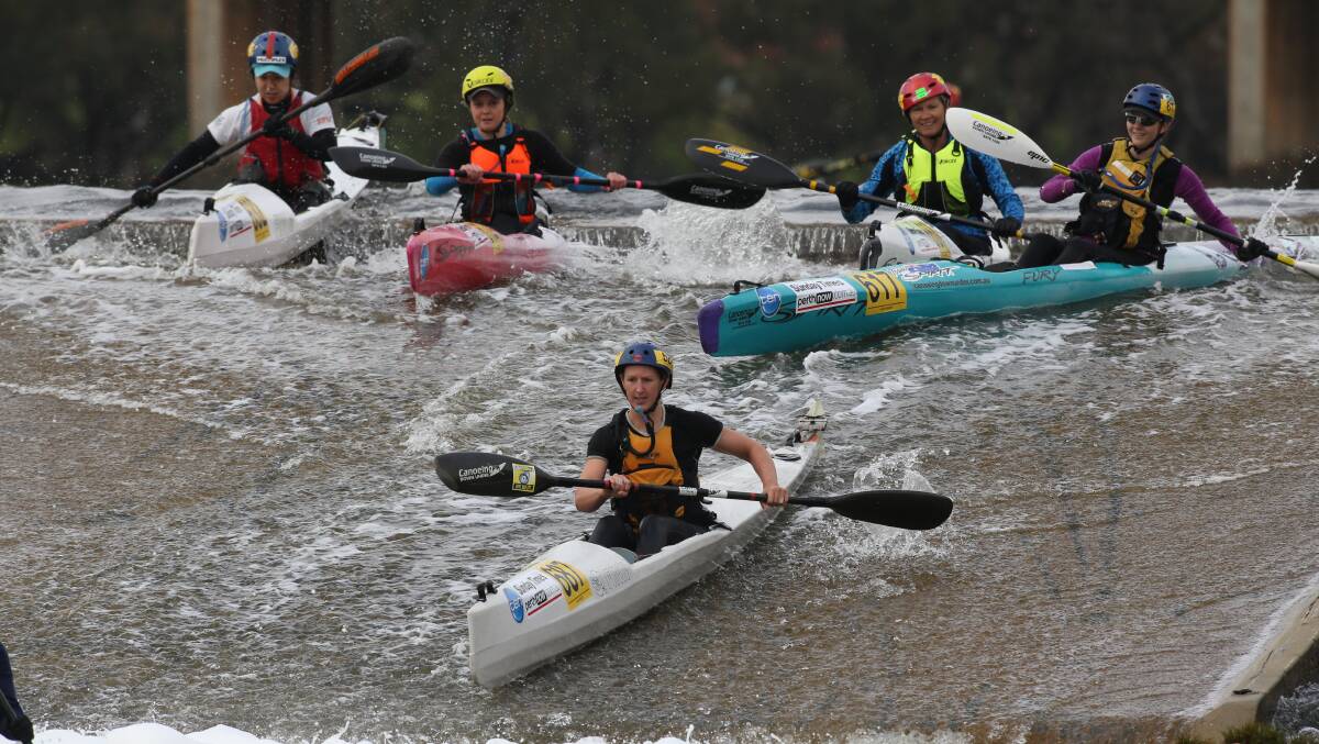 Steep drop: A paddling picture from last year's Avon Descent. Send your stories, poems, photos and other contributed work to carla.hildebrandt@fairfaxmedia.com.au.