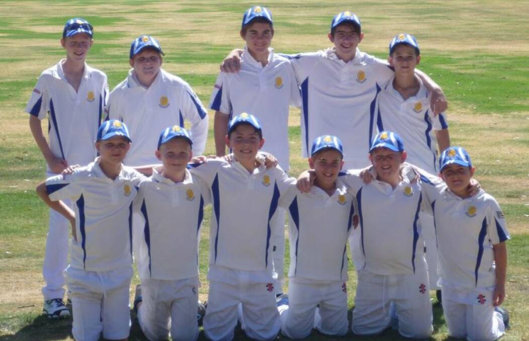 Future cricket stars all smiles on the oval: The Northam Junior Cricket Association are excited to be underway with their new summer season. Picture of Rutherford Shield, 2015.