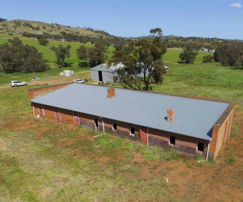 The Range: The shearers quarters and stable built in the turn of the century has sold prior to the scheduled auction, but the settled price will not be released until December. 