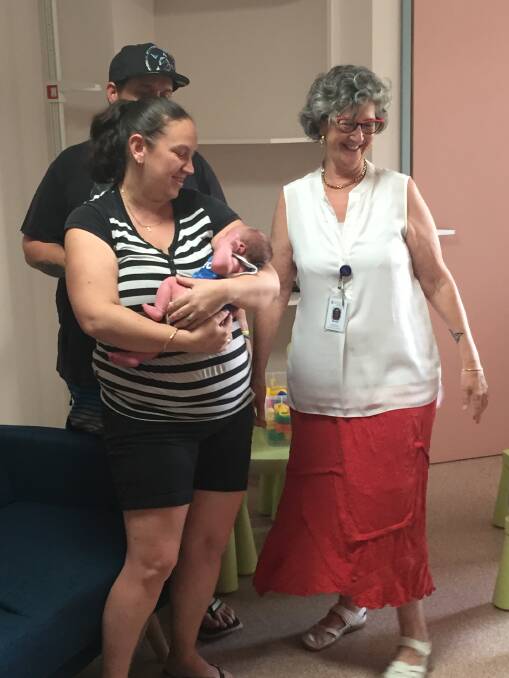 First baby born in new midwifery program at Northam Hospital