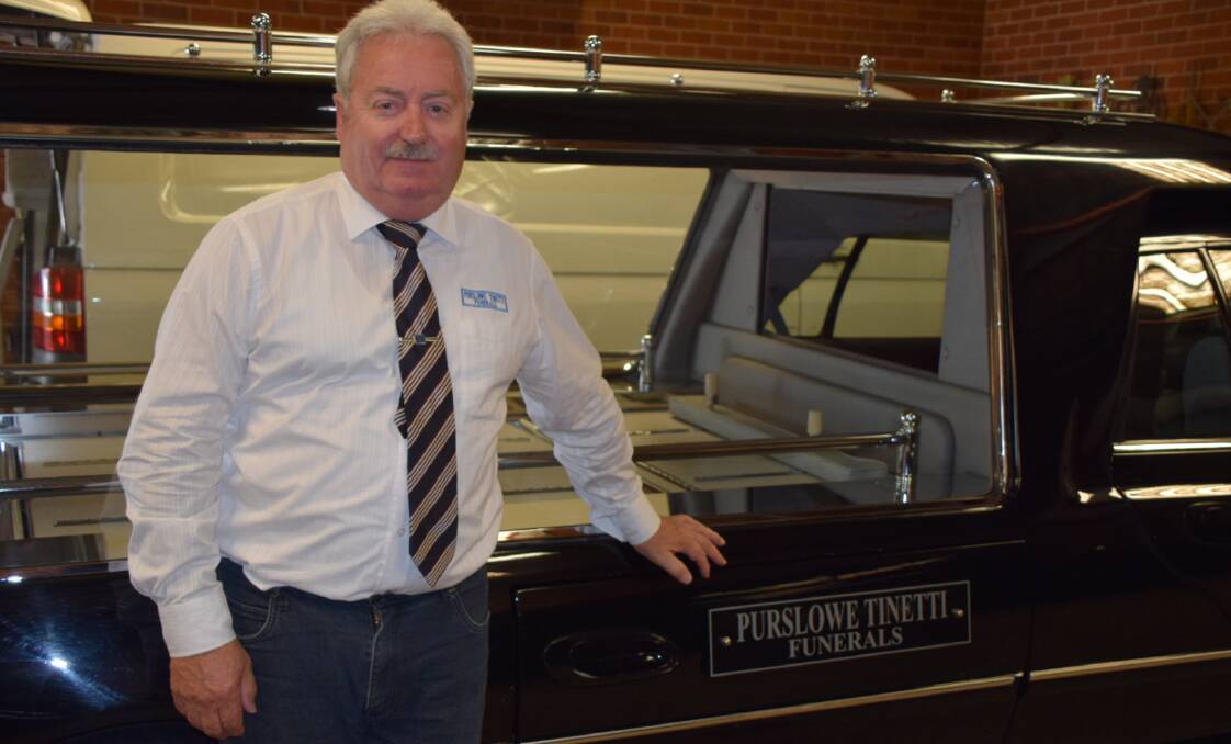 Rob Tinetti, owner of Purslowe Tinetti Funerals has been in the funeral industry for over 25 years. He holds many titles including qualified embalmer, director and business owner.
