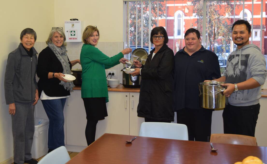 Northam soup kitchen warms in winter