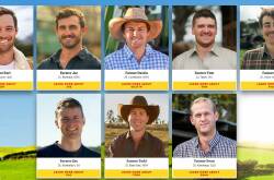 A screenshot from the Farmer Wants a Wife website showing eight farmers. Sadly, Farmers Nick, Todd and Zac won't be appearing in the Barrel Room this time around. Picture supplied