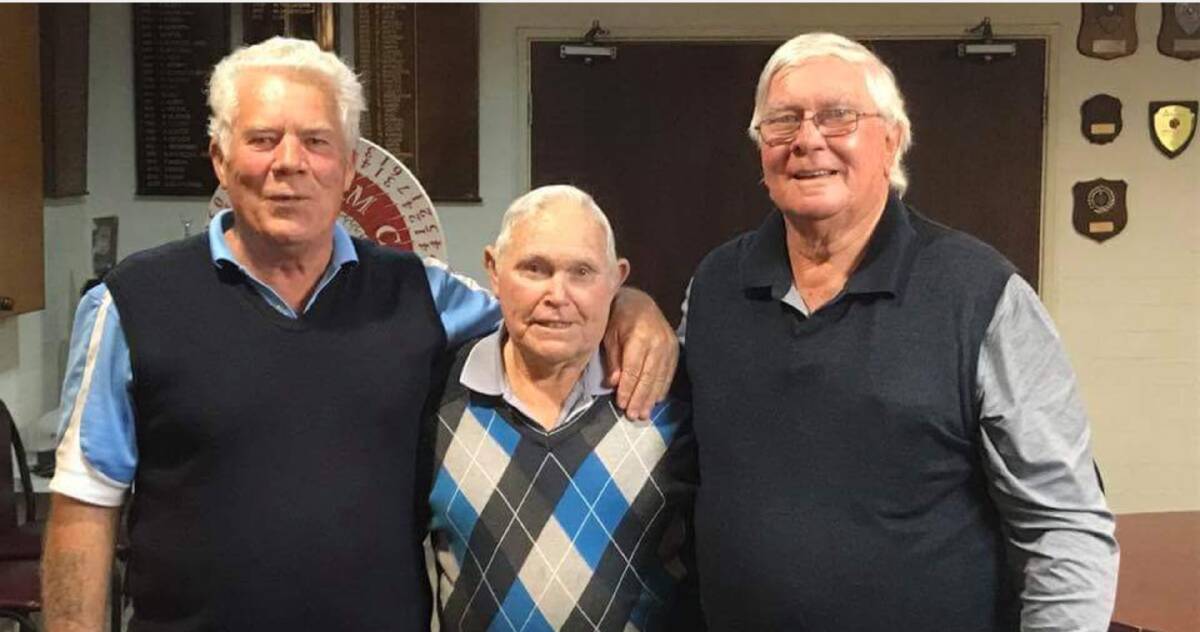 Peter Beazley, Ron Pitts and Mike OShea are part of a group of veteran golfers all playing exceptionally well this year. 