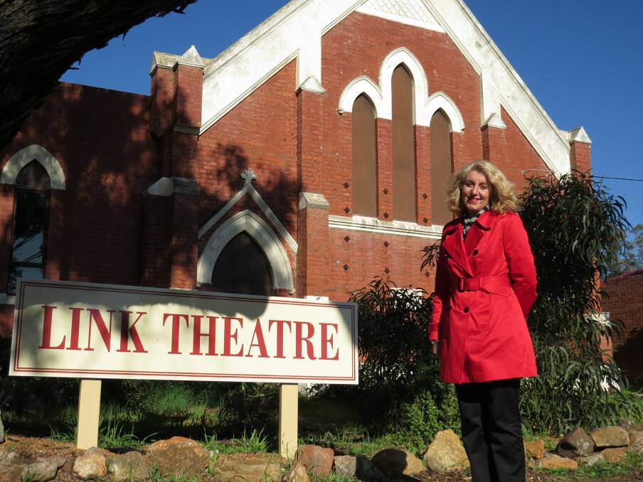 New dawn: Northam Link Theatre sponsorship co-ordinator Wendy Richards outside the live theatre and entertainment venue.