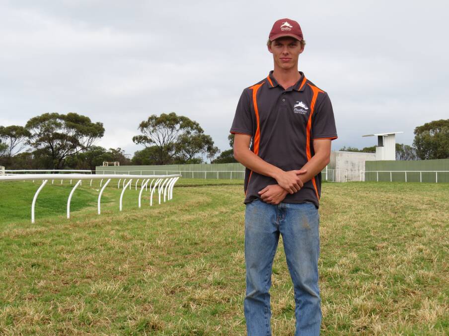 Appointment: Brock Neeling at the Northam Race Club track.