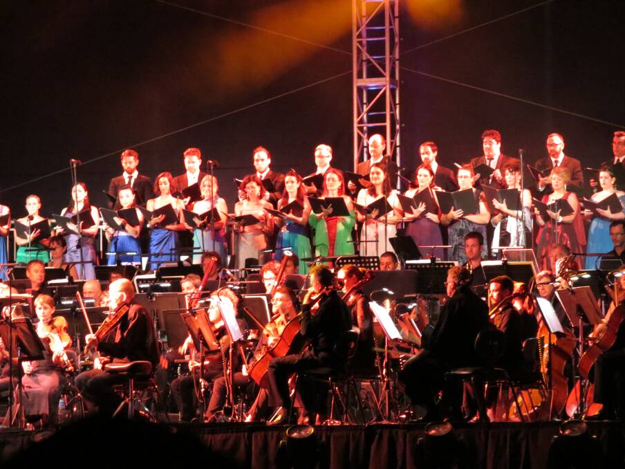 Performance: The West Australian Symphony Orchestra and West Australian Opera on the night.