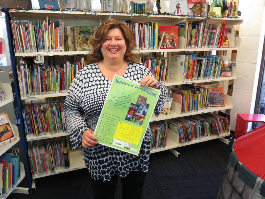 Program: Shire of Northam programs development officer Hayley Ayers-Findlay inside the library.