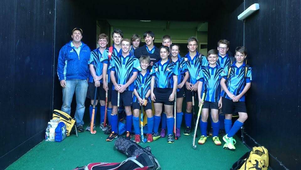 Team: The J9-10 team that took part in the Boys Club Championships.