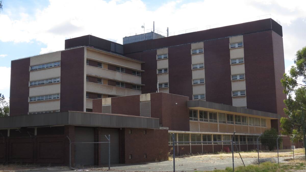 Days numbered: The old Northam Hopsital is set to be demolished. 