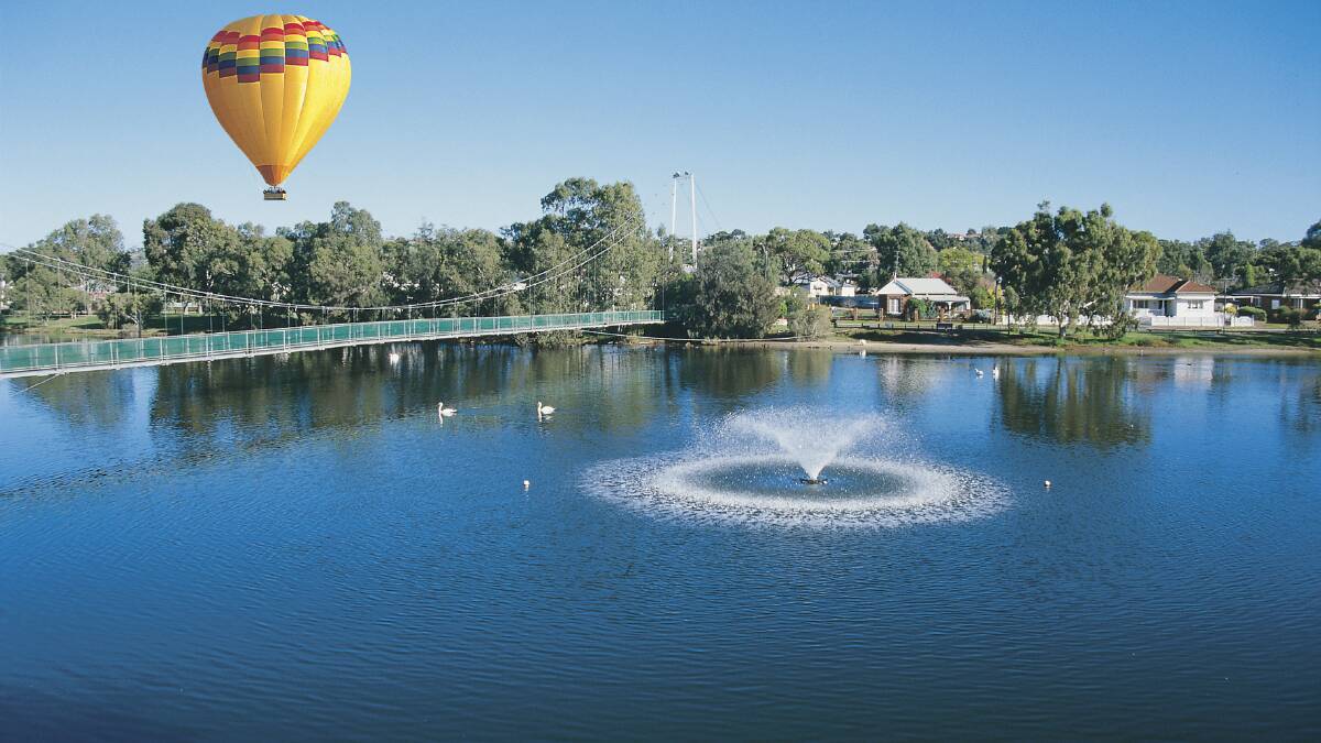 Picture perfect: The National Balloon Championships are being held in Northam.