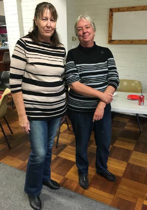 Winners: Doubles Champions Maxine Cook and Pam Prater at the Northam Workers Club which hosted the New Avon Ladies 2016 Doubles Championship on May 14.