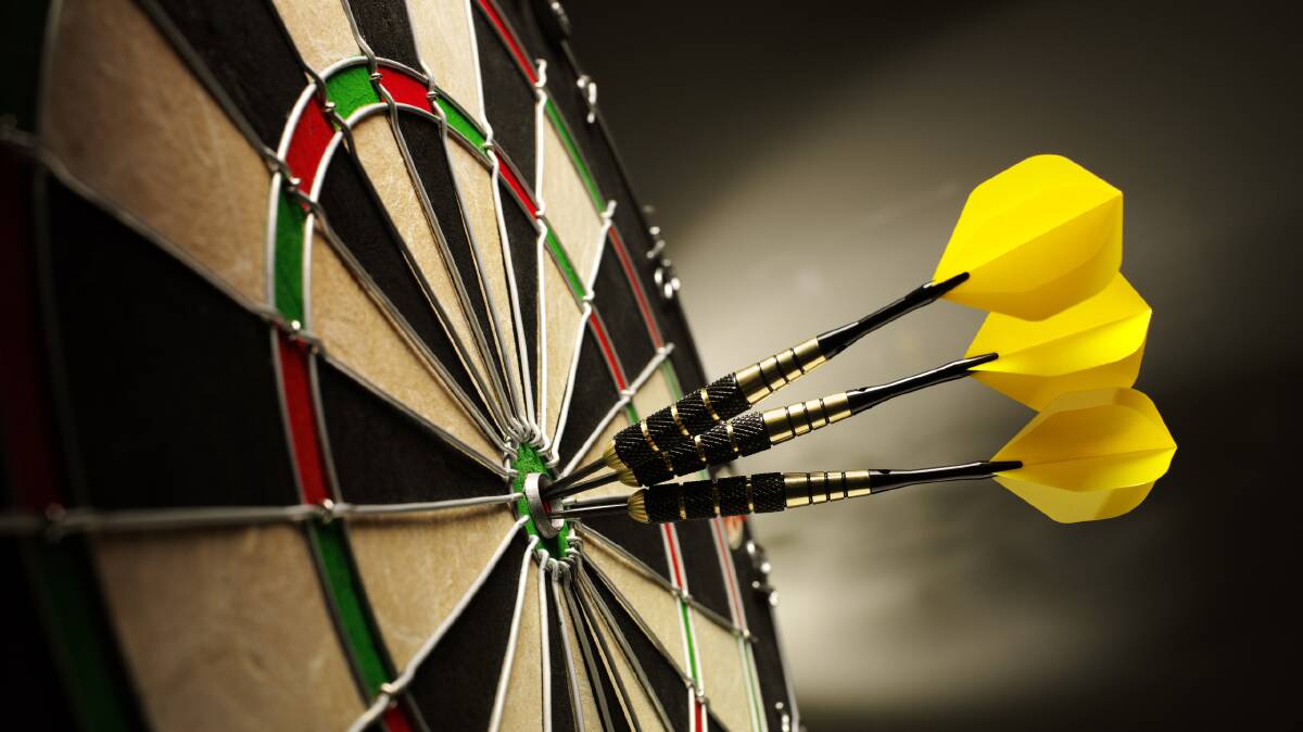 Winners: Thunder claim the New Avon Ladies Darts Association winter competition grand final.