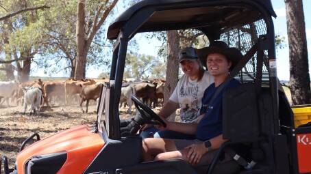  Mathew Brockhurst and his fiance Alice Purcell are cattle farmers at Gingin and have their own agricultural drone business.