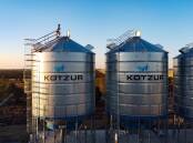 The Murphys' on-farm storage boasts four Kotzur drying silos. Picture the.farmers.daughter - Instagram