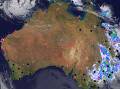 The system showed no signs of letting up close to midnight on Thursday. Picture supplied by Bureau of Meteorology. 