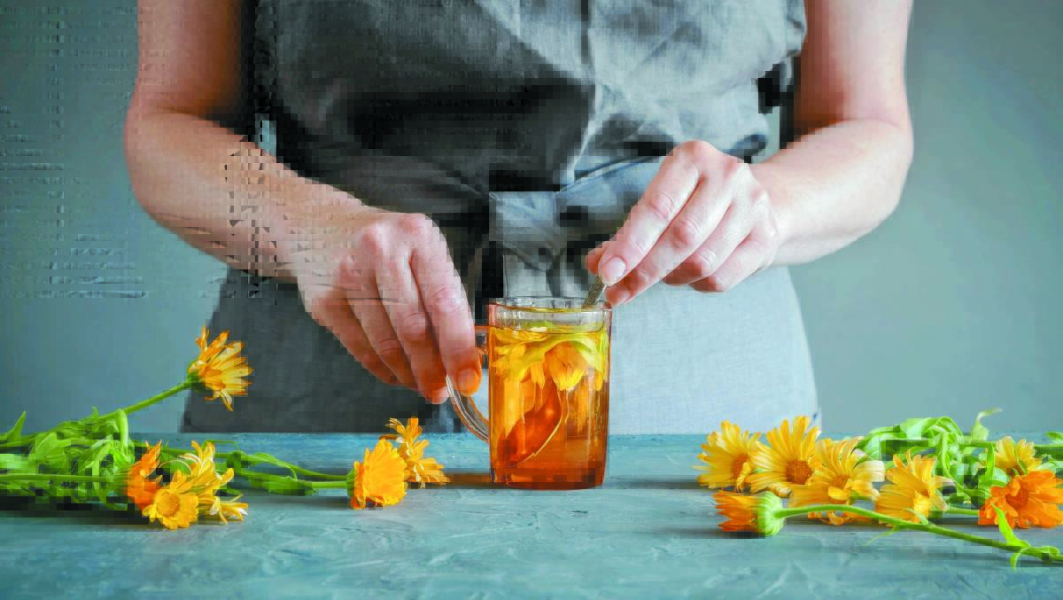 Vintage Fusions uses naturally derived ingredients, such as oil infused with calendula flowers.