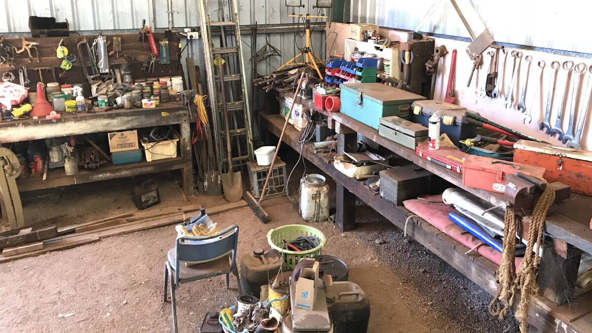 The types of tools and items found in farm sheds that police say could be targets of opportunistic crime.