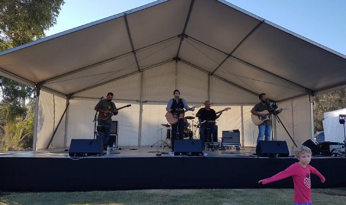 Refractory Road at Toodyay Music Festival. Photo from Toodyay Music Festival Facebook Page. 