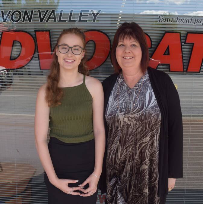 New family: Eliza Wynn and Cheryl Wood are the newest members to join the Avon Valley and Wheatbelt Advocate team. Photo: Imogene Weatherly. 