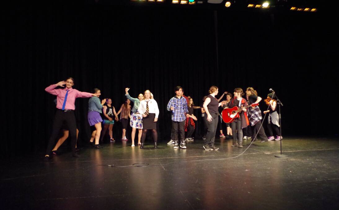 A picture of the Northam Senior High School Arts Showcase drama performance that took place last Thursday. 