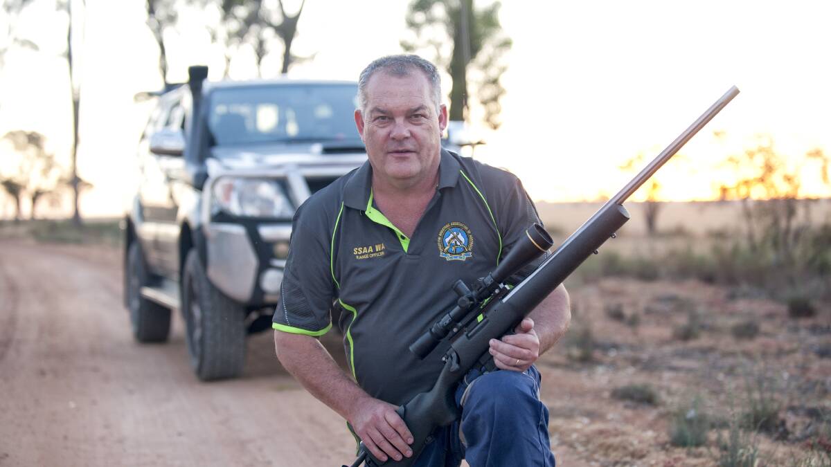 Sporting Shooters Association of WA president Ron Bryant. 