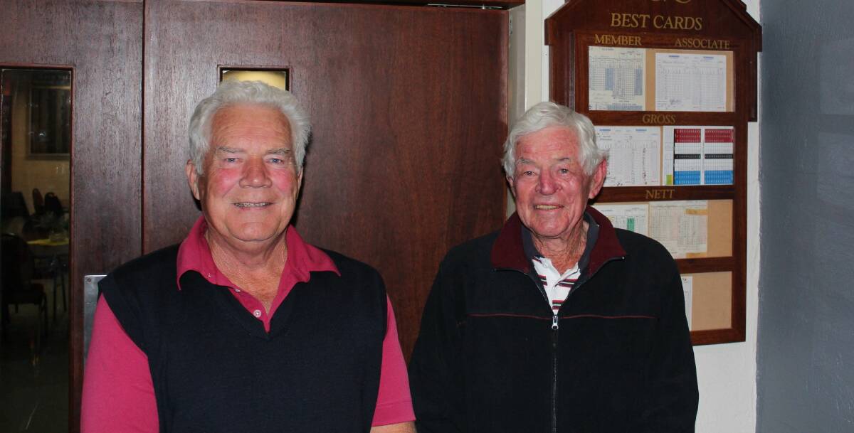 Mug's game: Peter Beazley, was runner-up to Bruce Smart in a close contest at the golf club's June Monthly Mug competition.