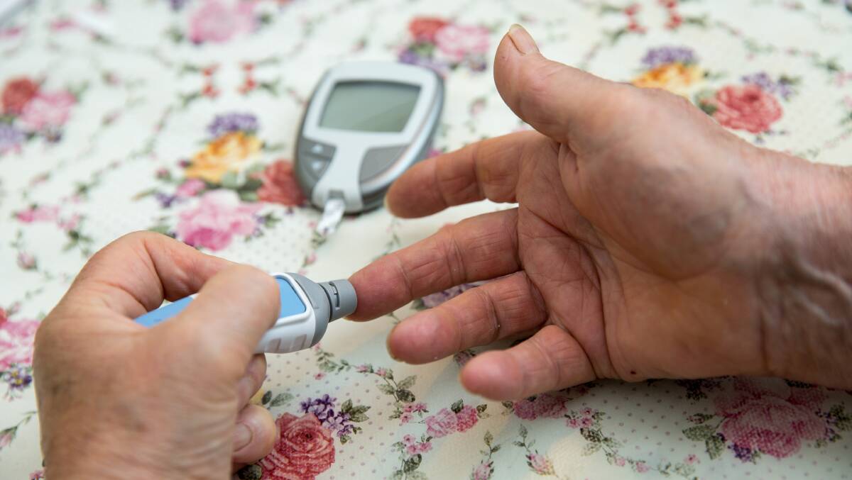Grave condition: Northam residents have been warned to take their health more seriously, with 6.5 per cent of the population living with diabetes.