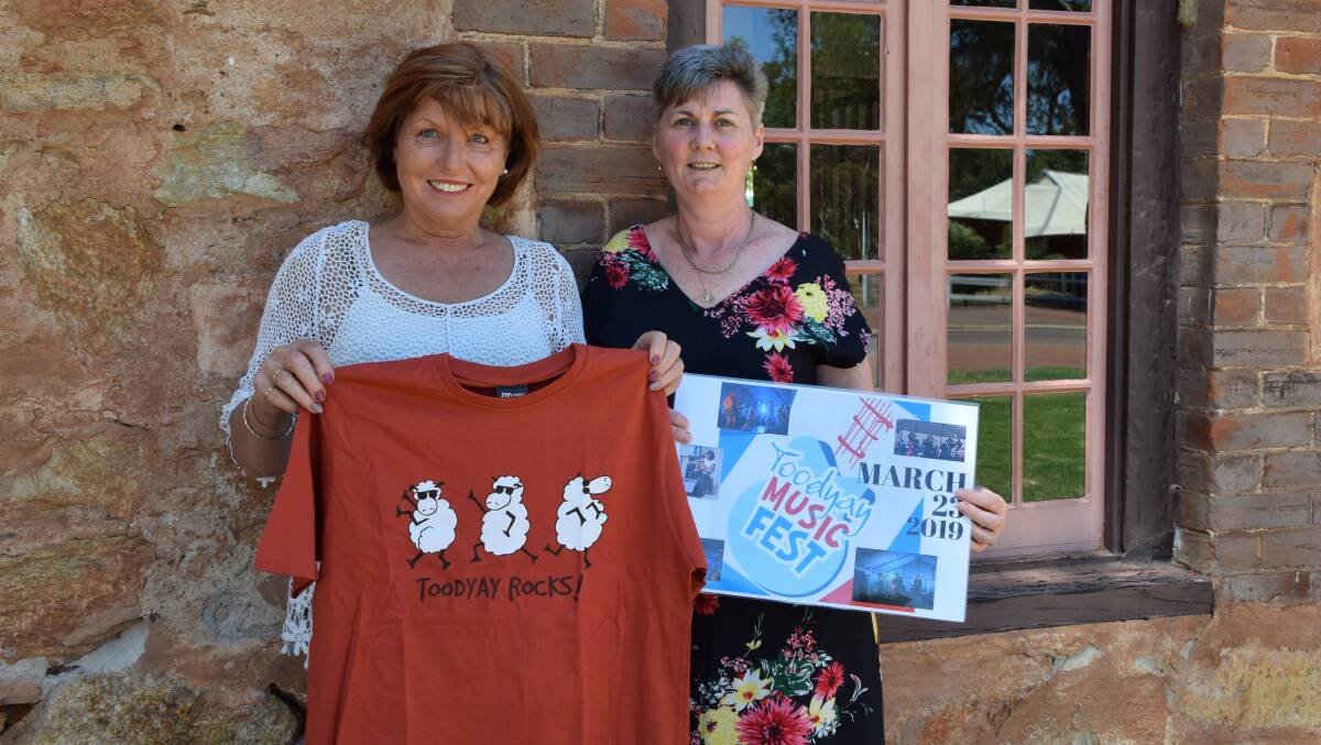 Funding woes: Toodyay Music Festival committee members Tanya Stuart and Sharon Mills helped deliver the news that the event will be postponed until 2020. Photo: Eliza Wynn.