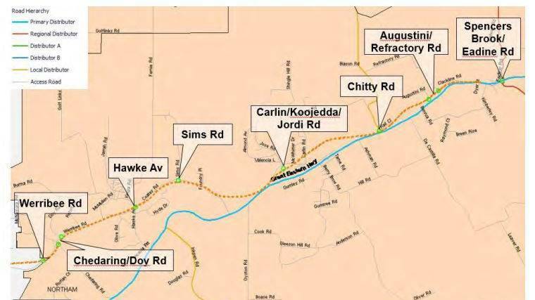 The Shire of Northam have welcomed recent funding from the Federal Government for planning into the Eastlink WA Orange Route. 