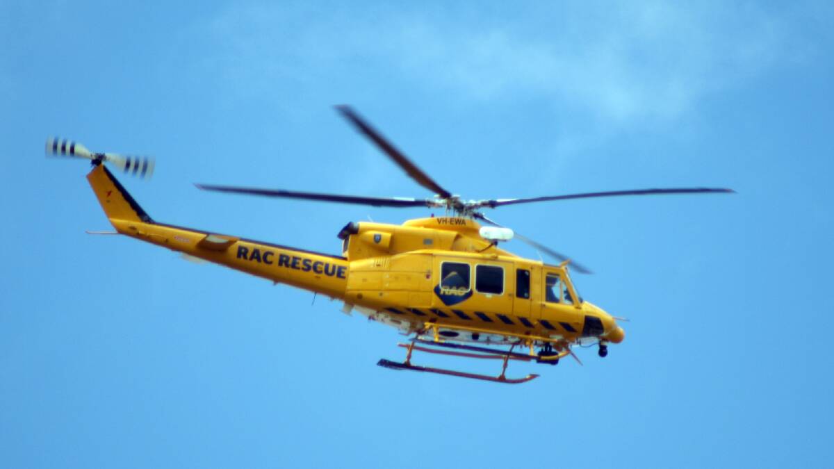 RAC rescue helicopter called to Muresk crash
