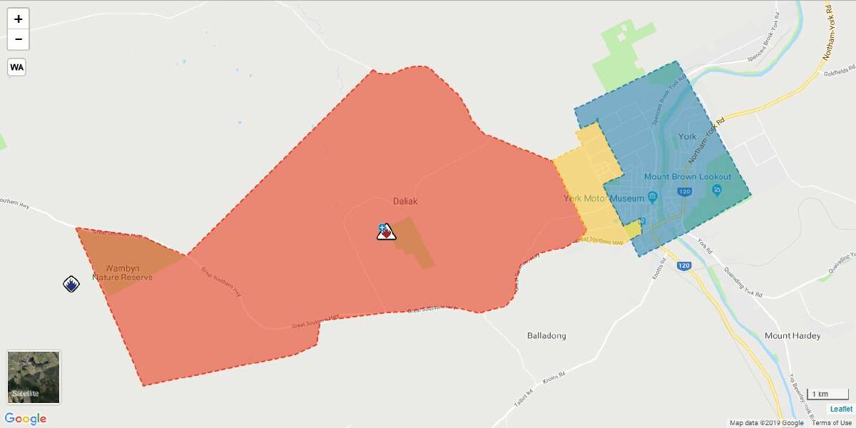 St Ronans bushfire downgraded to warning with road closures in place over night