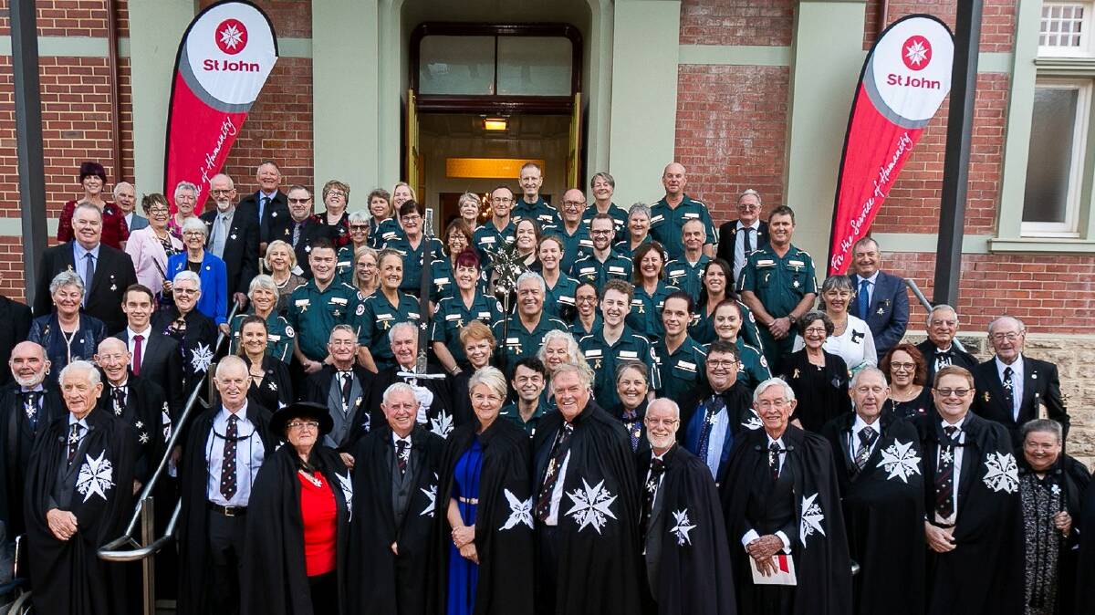 AWARDED: A number of Wheatbelt staff and volunteers were recognised for their exceptional level of service to St John Ambulance WA. Photo: Supplied.