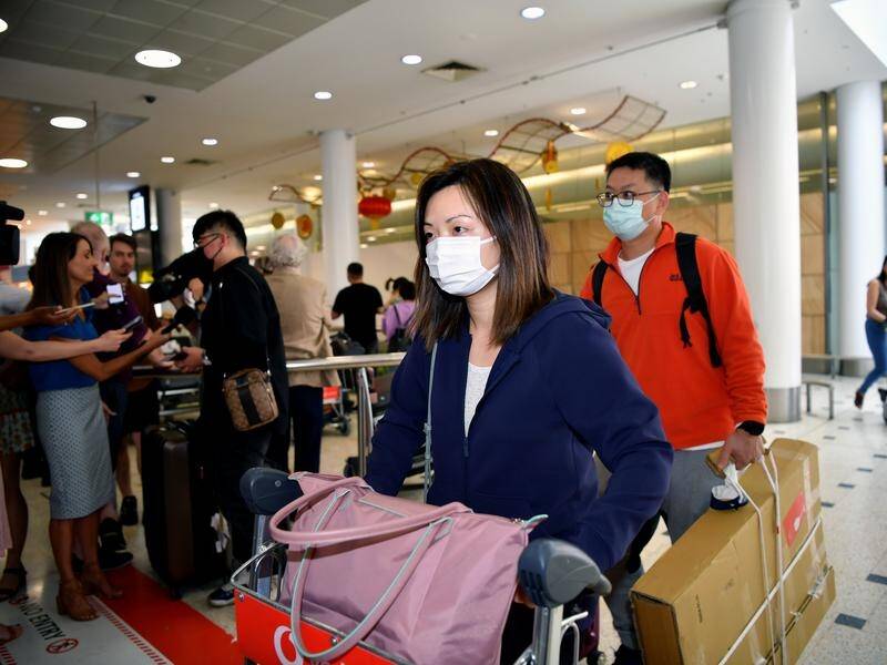 Five Australian citizens have contracted coronavirus after returning from China.