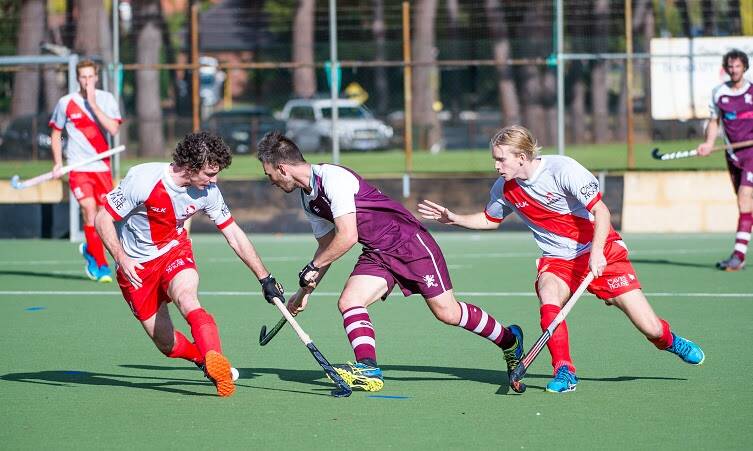 Test match: Hockey Australia is currently testing a new format for games. Photo: Teresa Forbes.