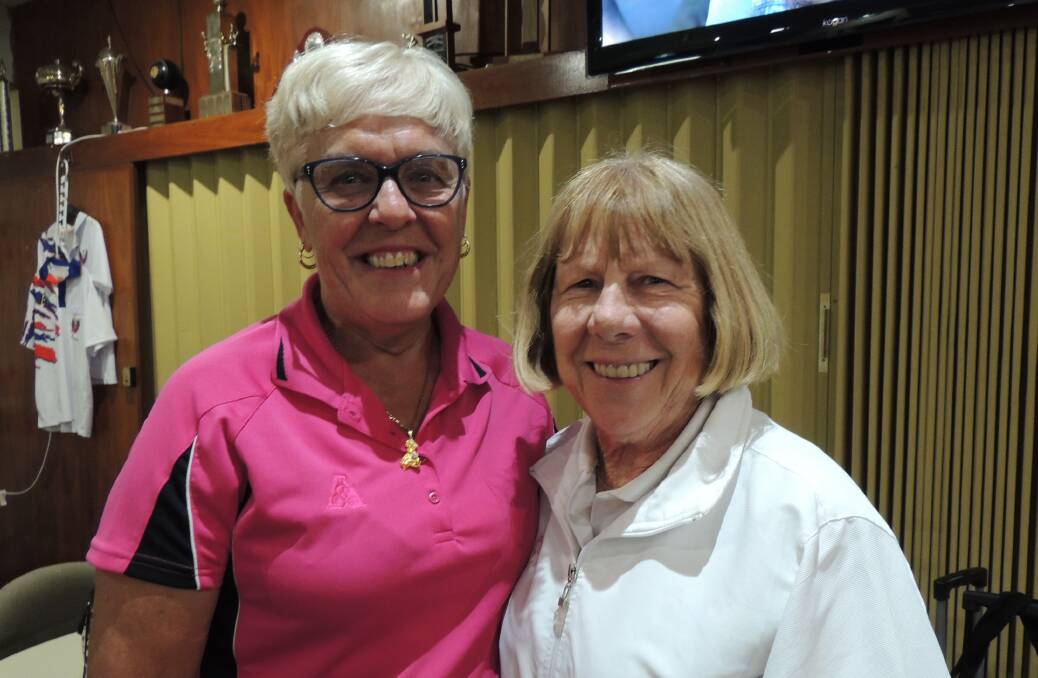 Runners-up: Lynda O'Driscoll and Dot Glass. Photo: supplied. 