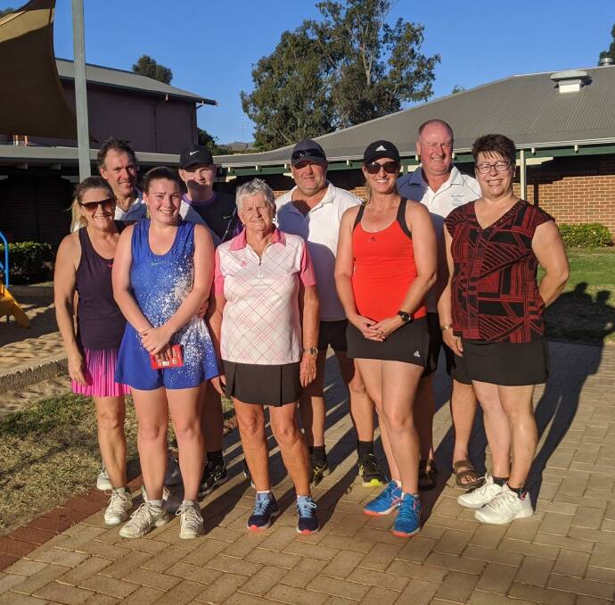 All smiles: Mixed doubles championship winners and Bankwest representative Linda Rose. Photo: Supplied. 